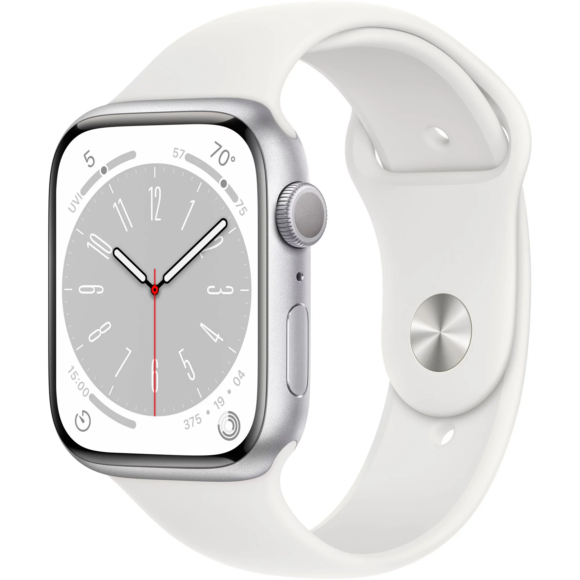 Apple Watch Gen 8 Series 8 45mm Silver Aluminum