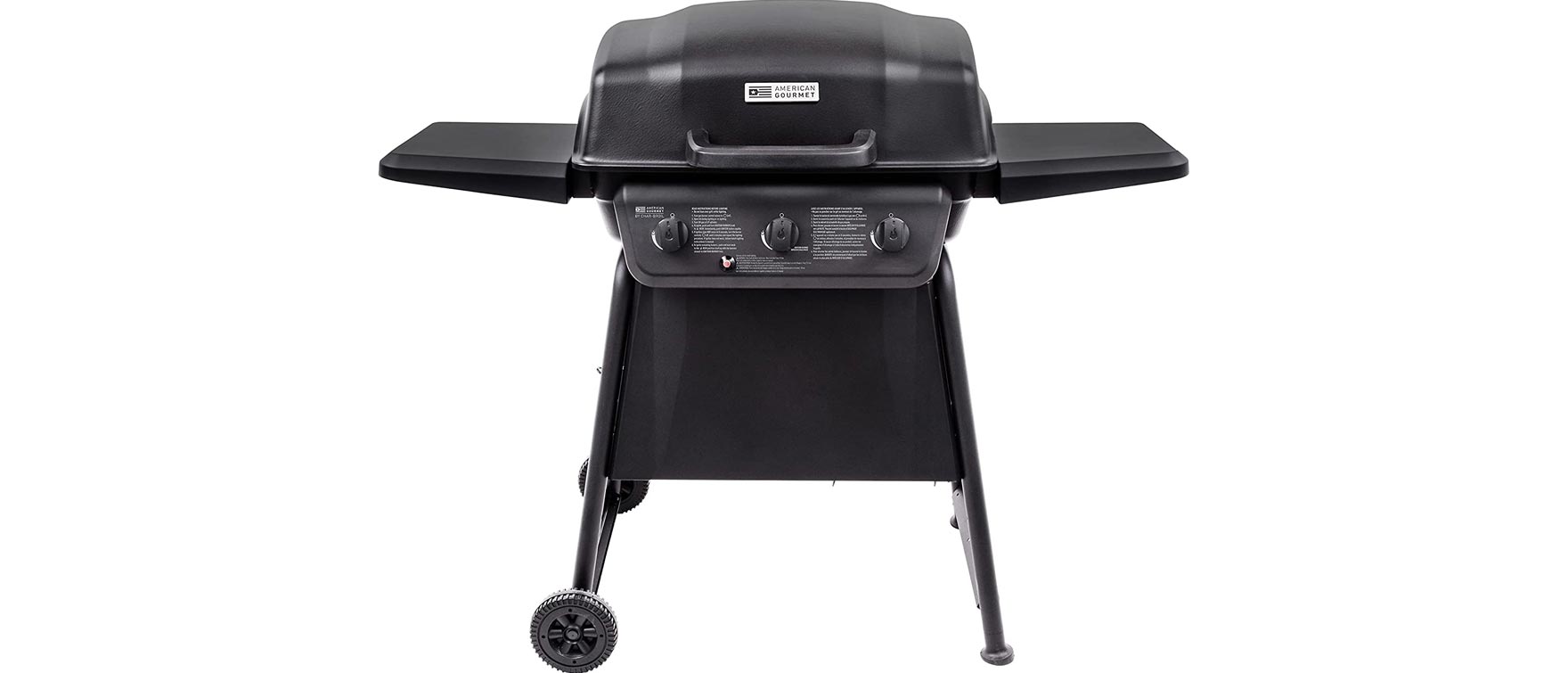 5. American Gourmet 463773717 Char-Broil Classic 360 3-Burner Liquid Propane Gas Grill