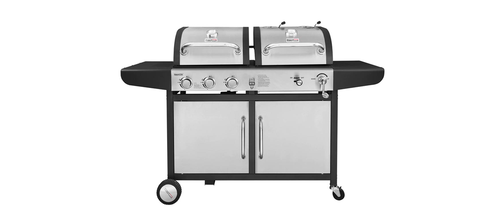 10. Royal Gourmet Gas Charcoal Combo