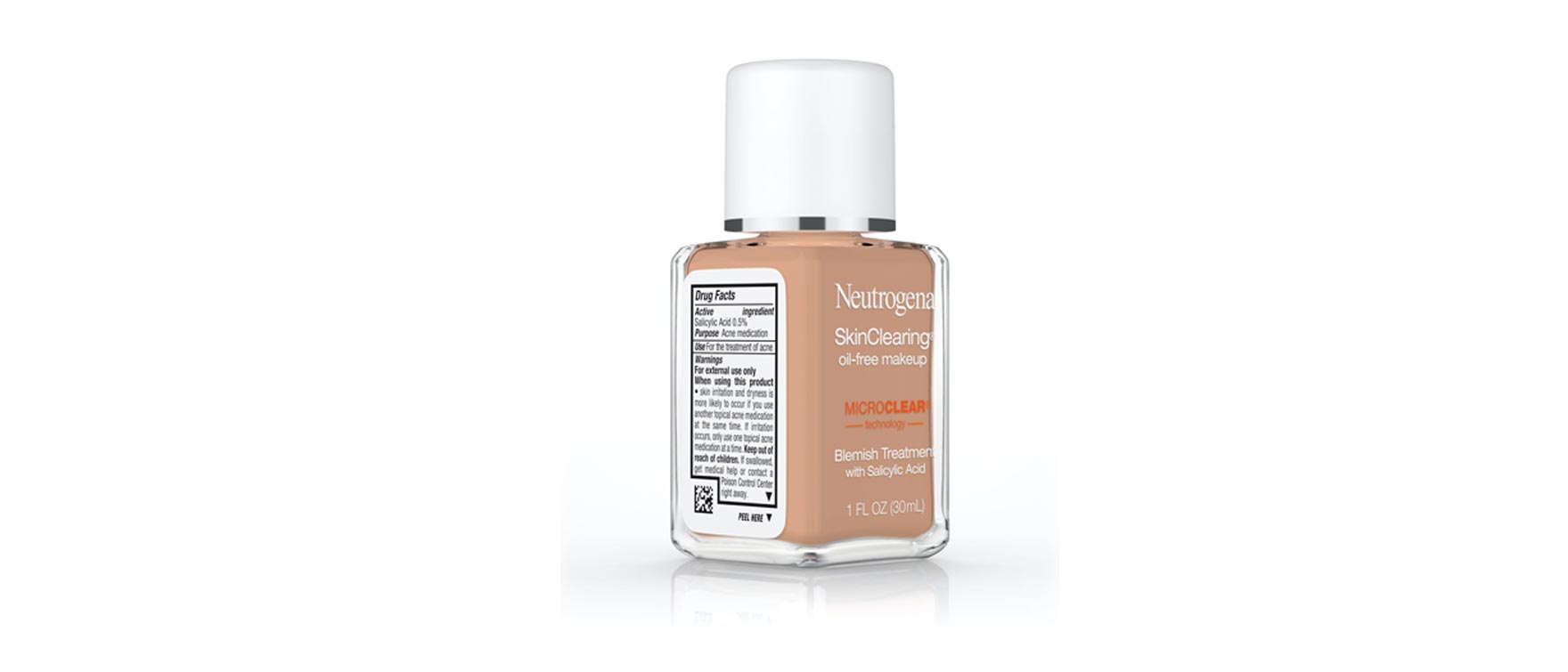 2. Neutrogena SkinClearing Oil-Free Makeup