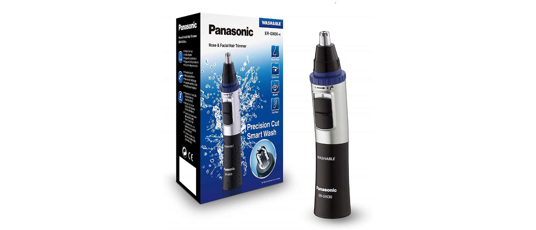 7. Panasonic Nose Hair Trimmer and Ear Hair Trimmer
