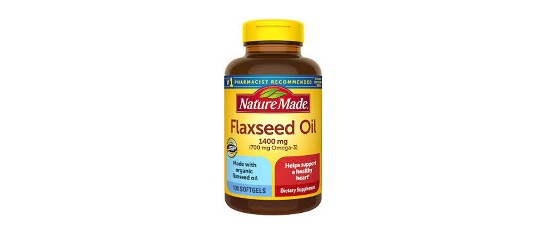 2. Recommended by the Experts: Flaxseed Oil 