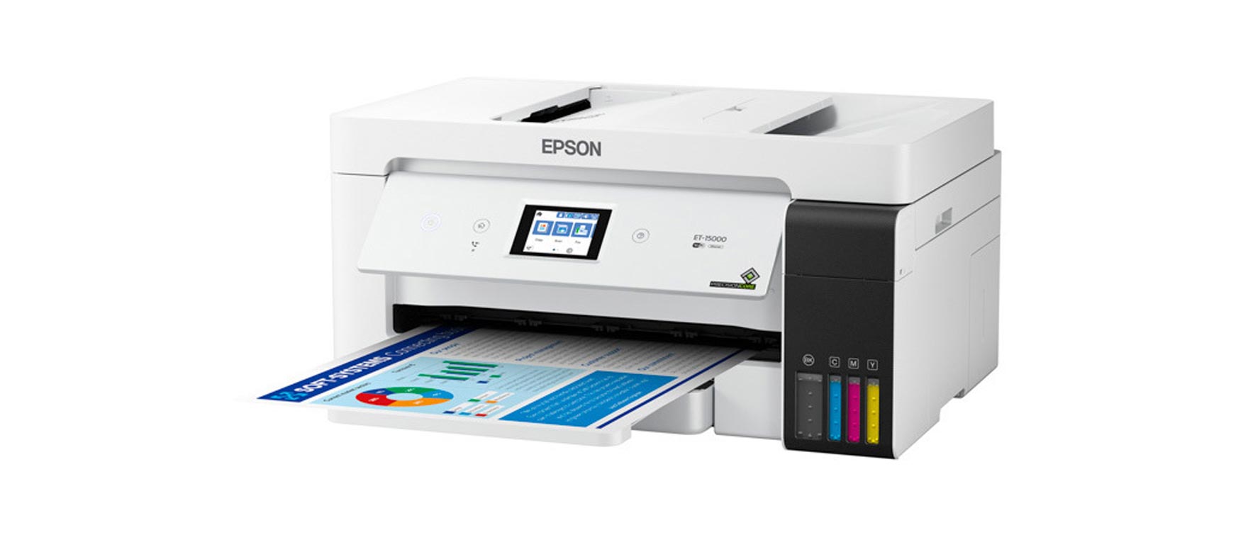 1. Epson EcoTank ET-15000 Wireless Color All-in-One Supertank Printer