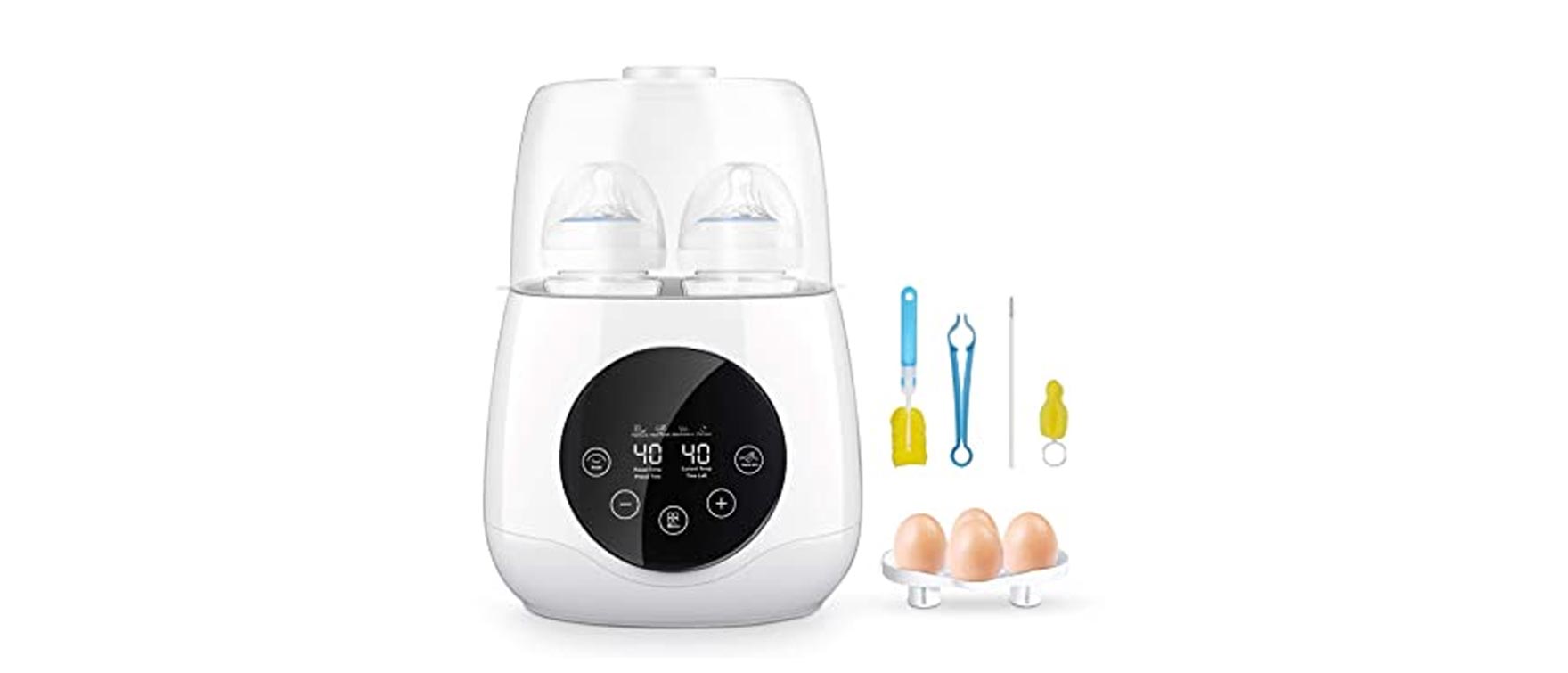 5. EIVOTOR Bottle Steam Sterilizer, Baby Bottle Warmer