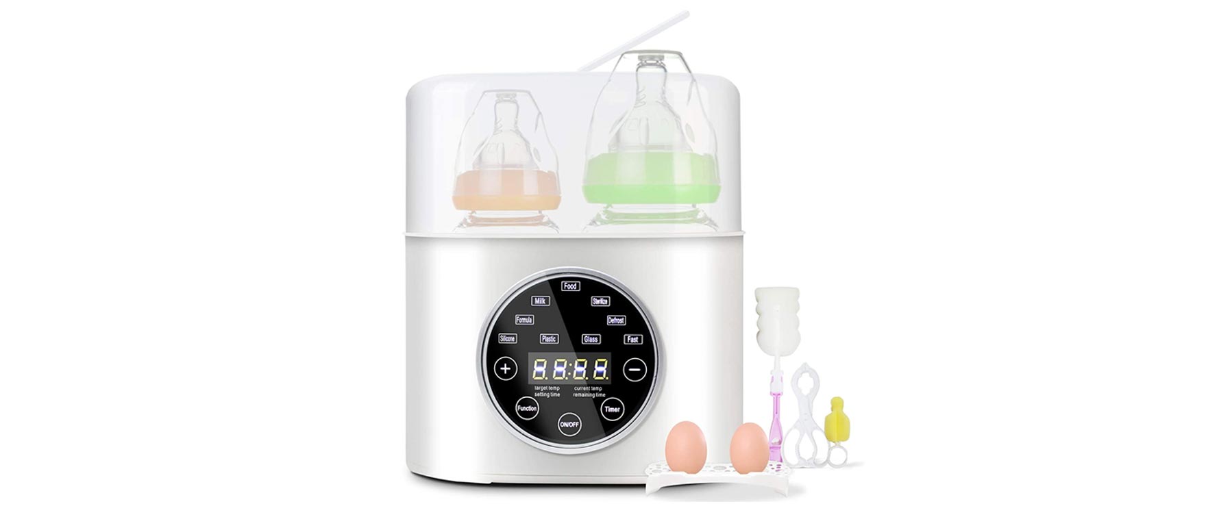 8. Grownsy Bottle Warmer 6-in-1 Fast Baby Food Heater