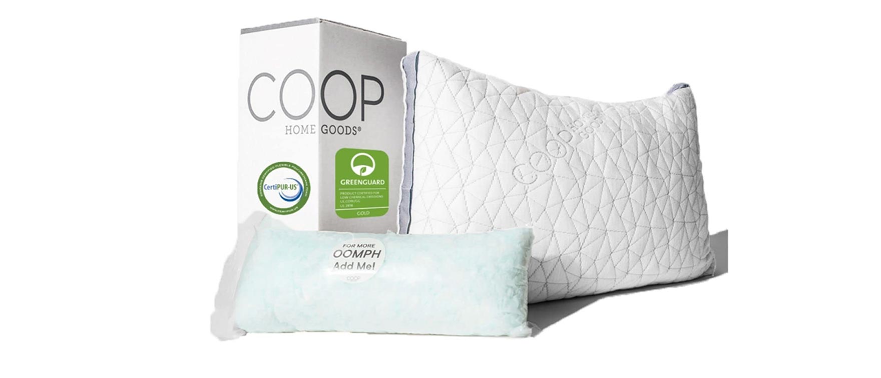 1. Best Overall Pillow for Stomach Sleepers: Coop Home Goods
