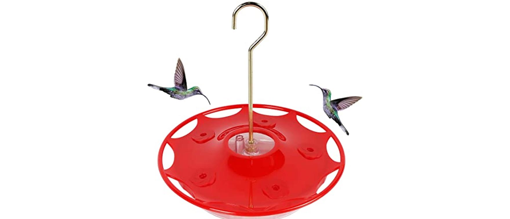 11. Aspects HummZinger HighView 12 Oz Hanging Hummingbird Feeder