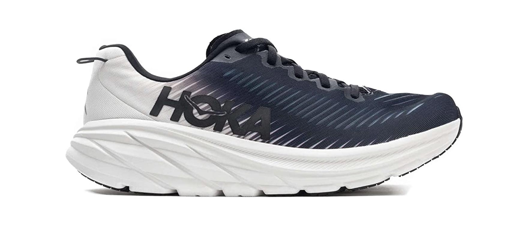 12. HOKA ONE ONE Womens Rincon 3 Synthetic Textile Trainers