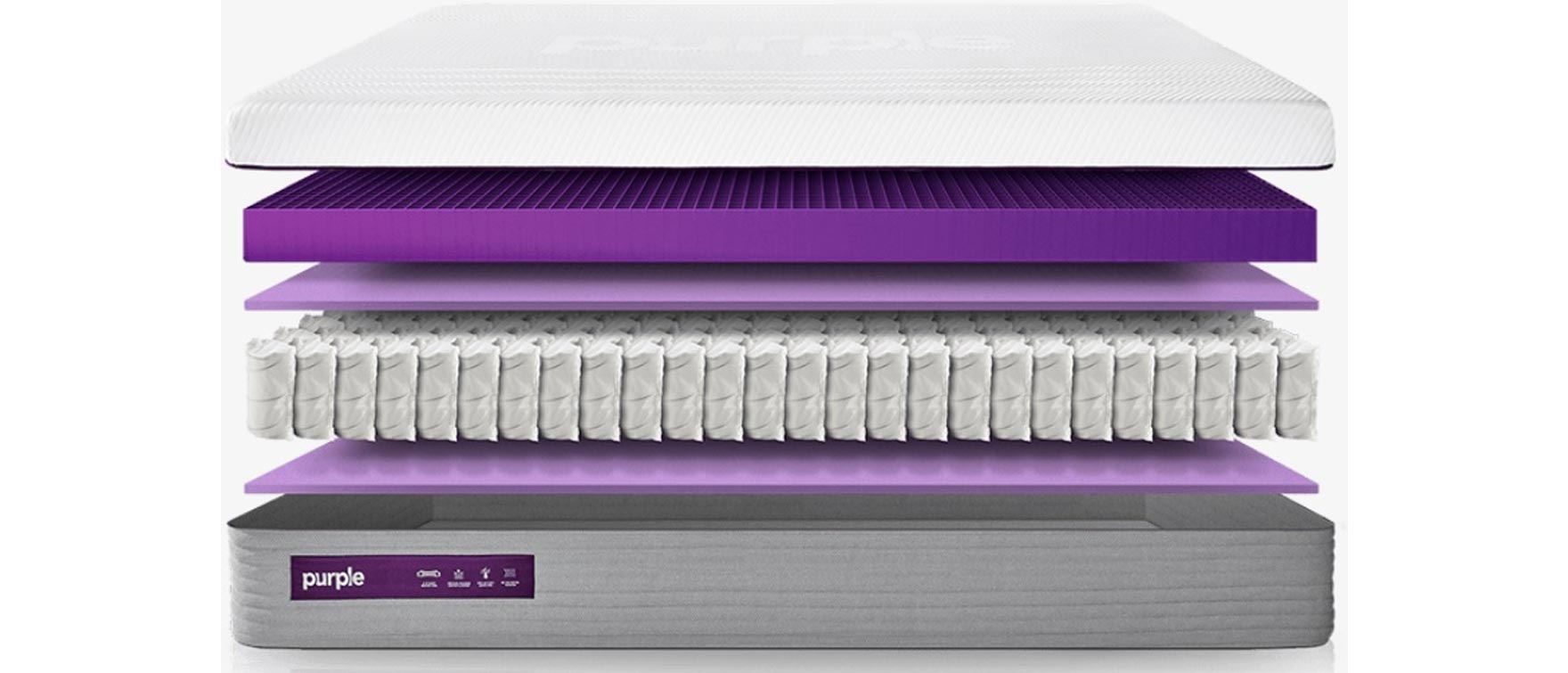 3. Best Cooling: Purple Mattress