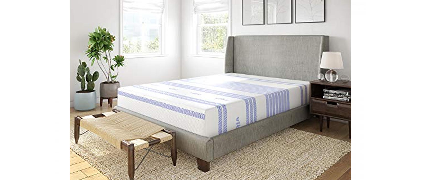 5. Best for Adults: Vibe Gel Memory Foam 12-Inch Mattress