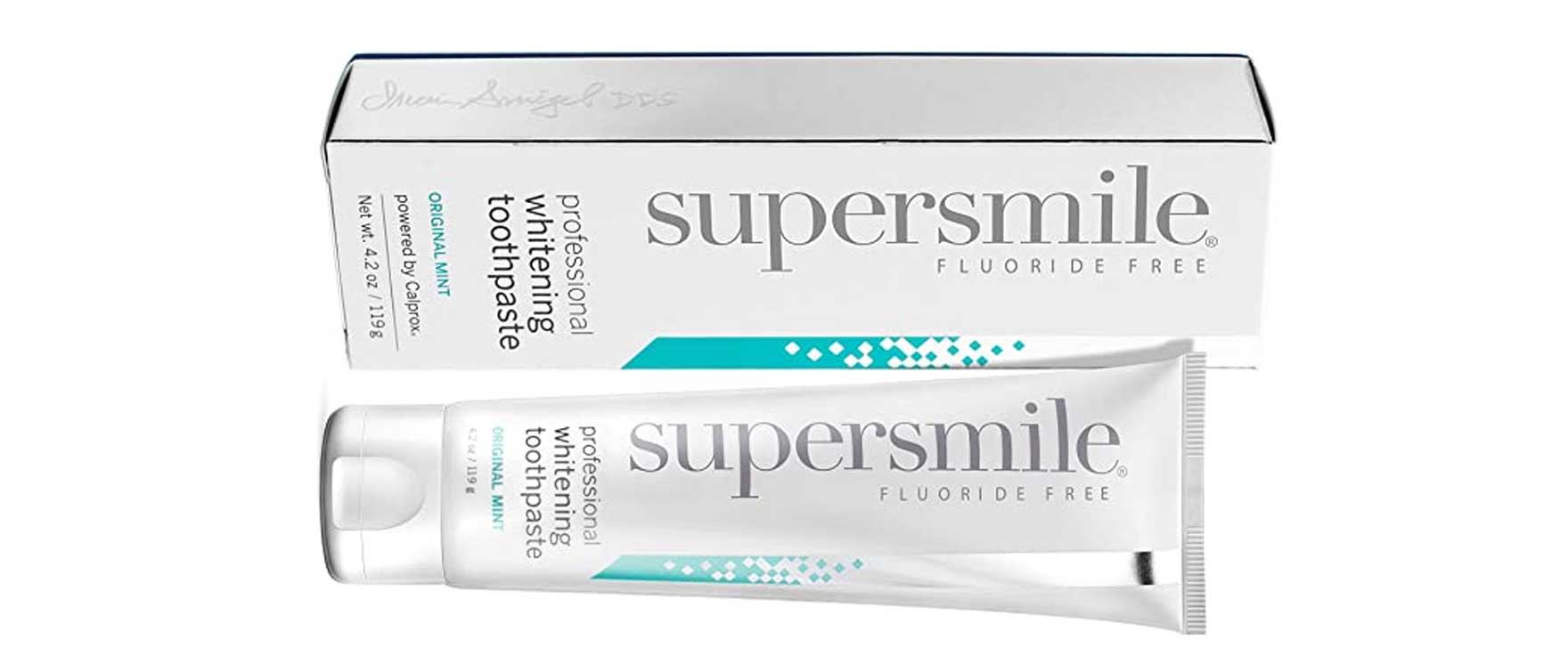 1. Supersmile Professional Whitening Toothpaste with Fluoride