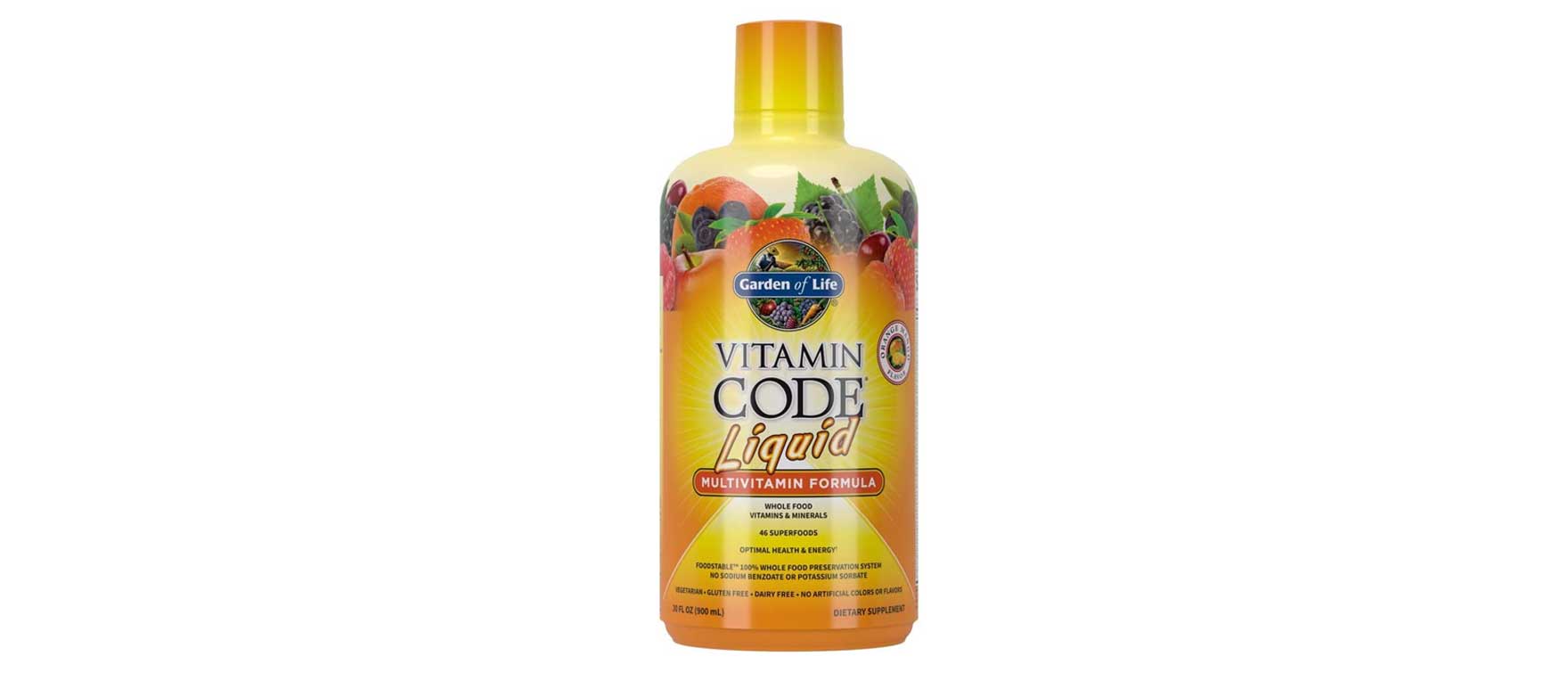 10. Garden of Life Vitamin Code Liquid