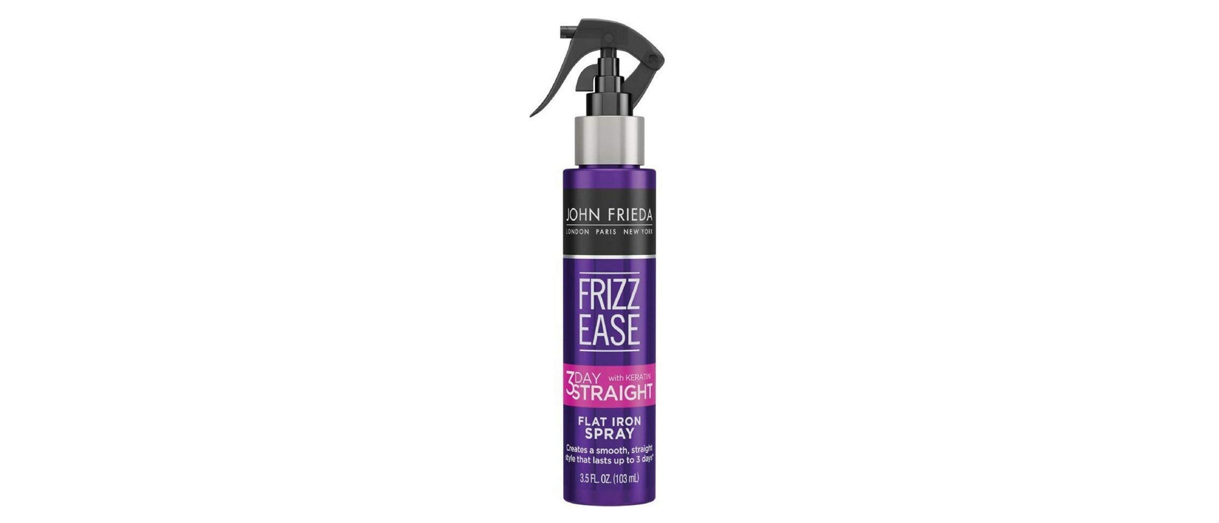 6. John Frieda Frizz Ease 3-Day Straight Flat Iron Spray