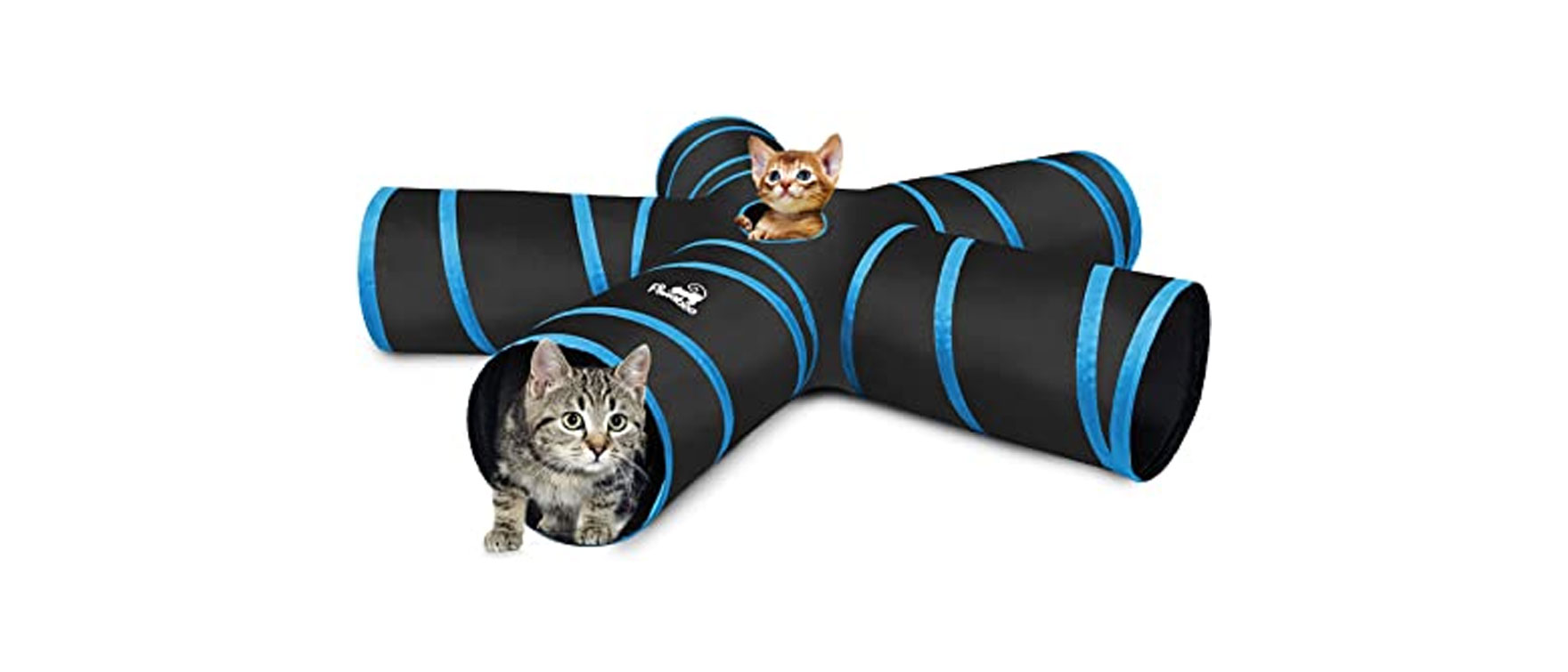 9. Pawaboo cat tunnel tube collapsible play tent