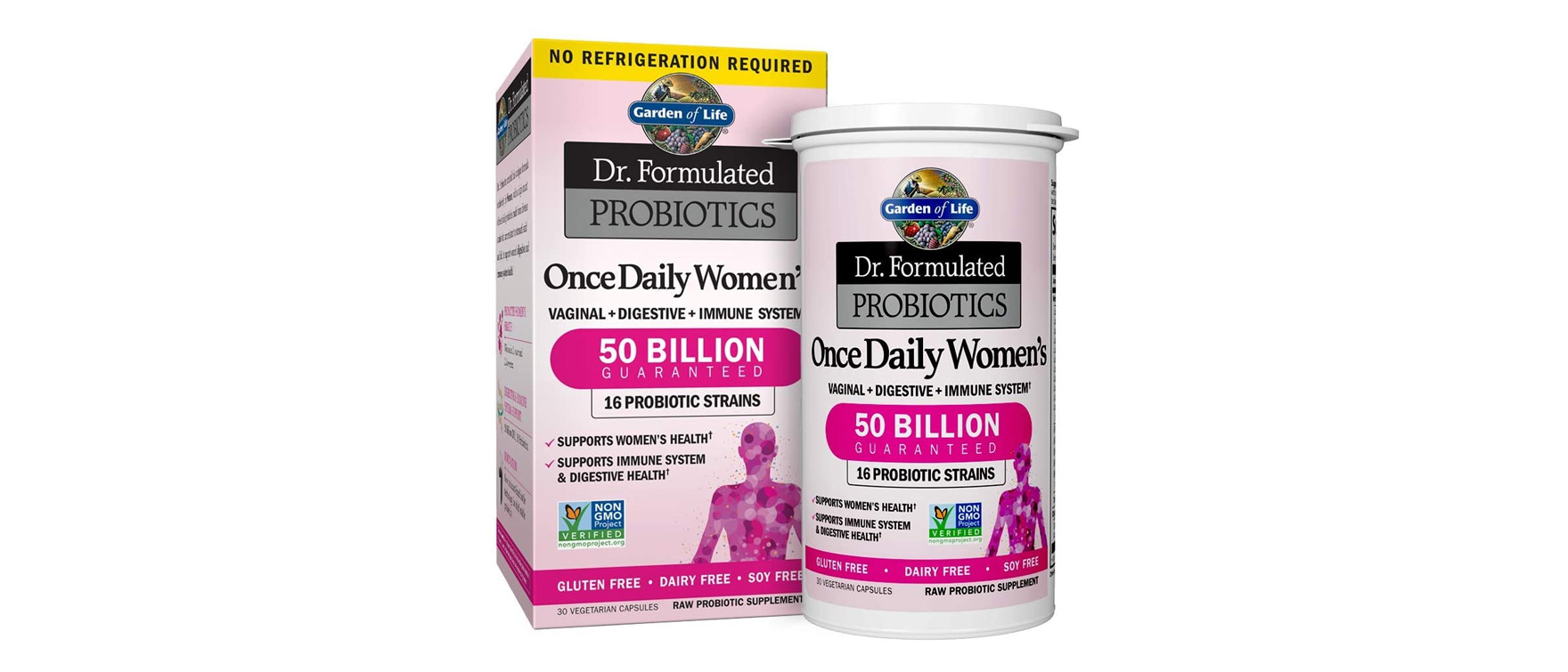 1. Garden of Life Dr. Formulated Probiotics for Women 