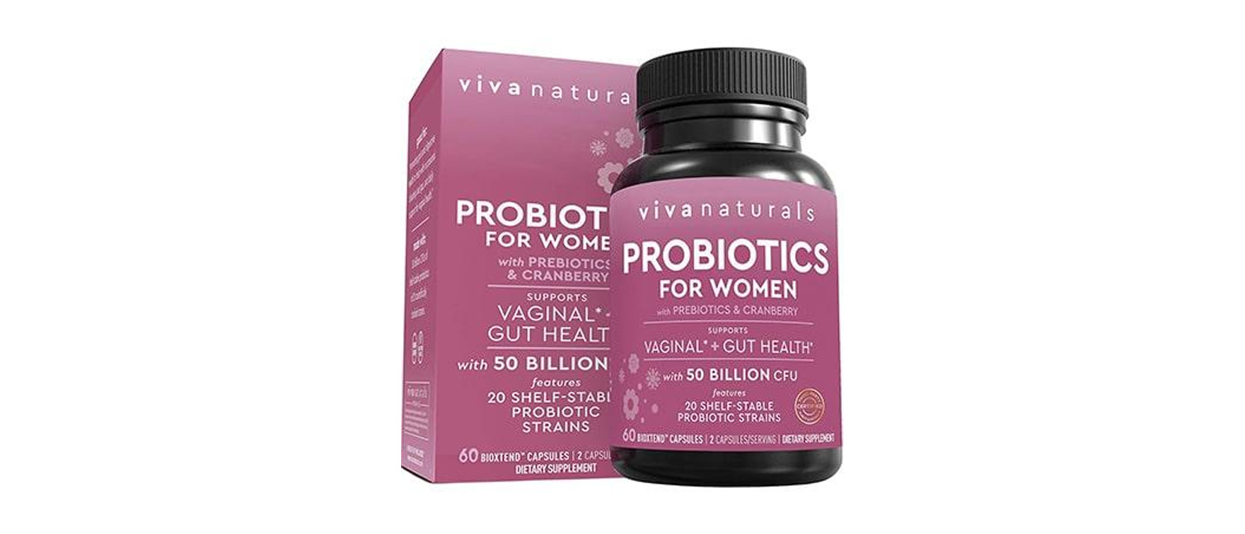 3. Viva Naturals Probiotics for Women 