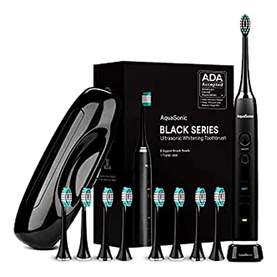 1. AquaSonic Black Series Ultra Whitening Toothbrush