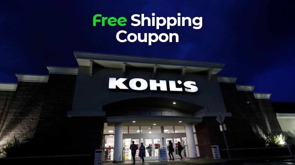 kohls free shipping coupon