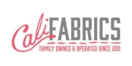 Cali Fabrics coupon codes, promo codes and voucher Cali Fabrics coupon codes, promo codes and deals