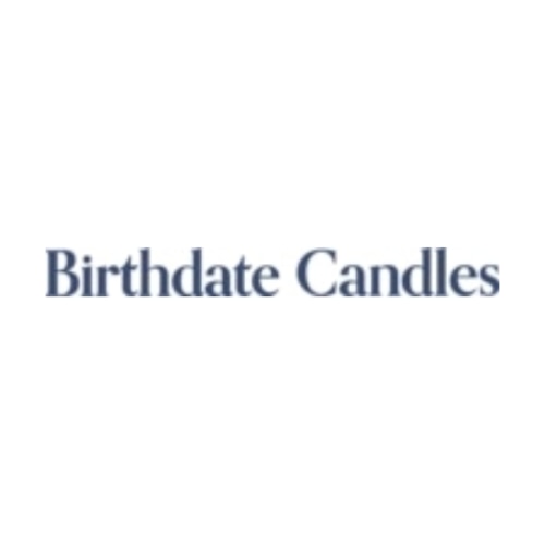 Birthdate Candles coupon codes, promo codes and deals