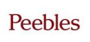 Peebles coupon codes, promo codes and deals