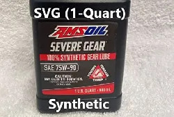 AMSOIL FULL SYNTHETIC Severe Gear Lube