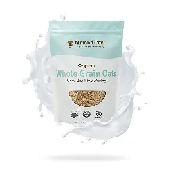 Almond Cow - Organic Whole Grain Oats, Natural Organic Oatmeal Breakfast Foods