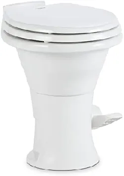 Dometic 310 RV Toilet, White, Standard Height