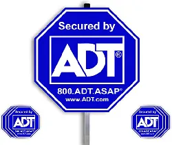 ADT Security Signs with