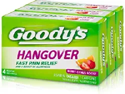 Goody's Hangover Powders, Fast Pain Relief Berry Citrus Flavor