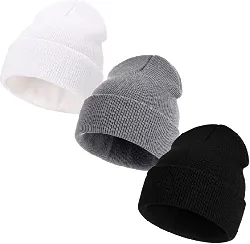 Kids Winter Beanies Soft Warm Knitted Baby Hats Caps