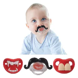 SOLIFEGOBLE Funny Pacifiers for Babies