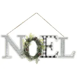Noel Wreath Wood Wall Decor