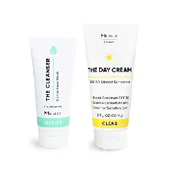 Musely Cleanser and Day Cream Mineral SPF 50