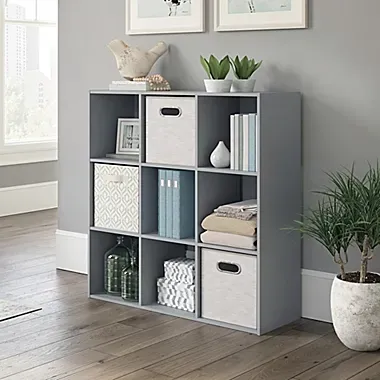 Simply Essential 9-Cube Organizer in Grey