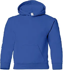 Gildan Heavy Blend Youth Hooded Sweatshirt, Royal, Large